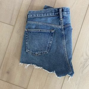 Agolde Parker Denim Shorts